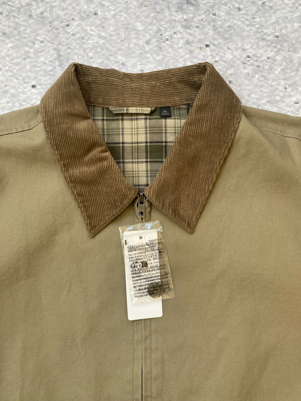 Uniqlo Zip Up Short Blouson Jacket