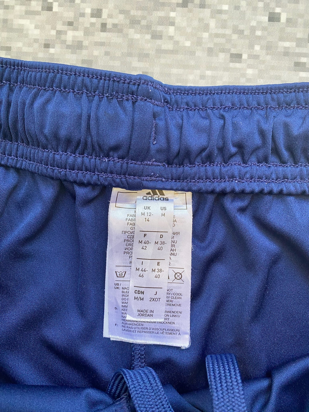 Adidas 2000s Navy and White Shorts