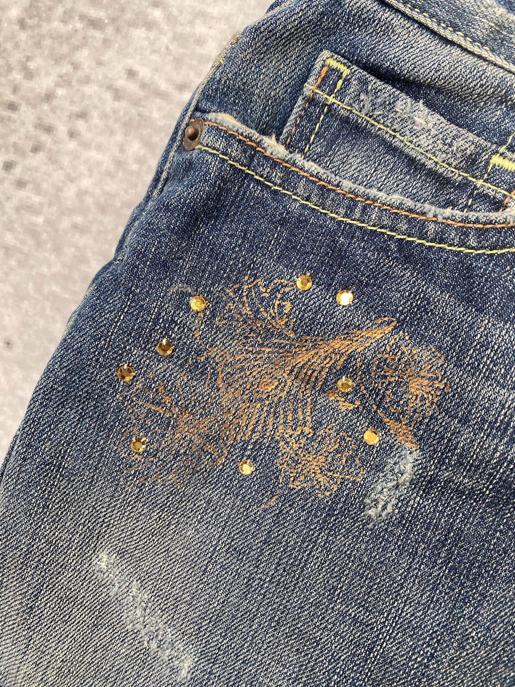 Guess Denim Mini Skirt