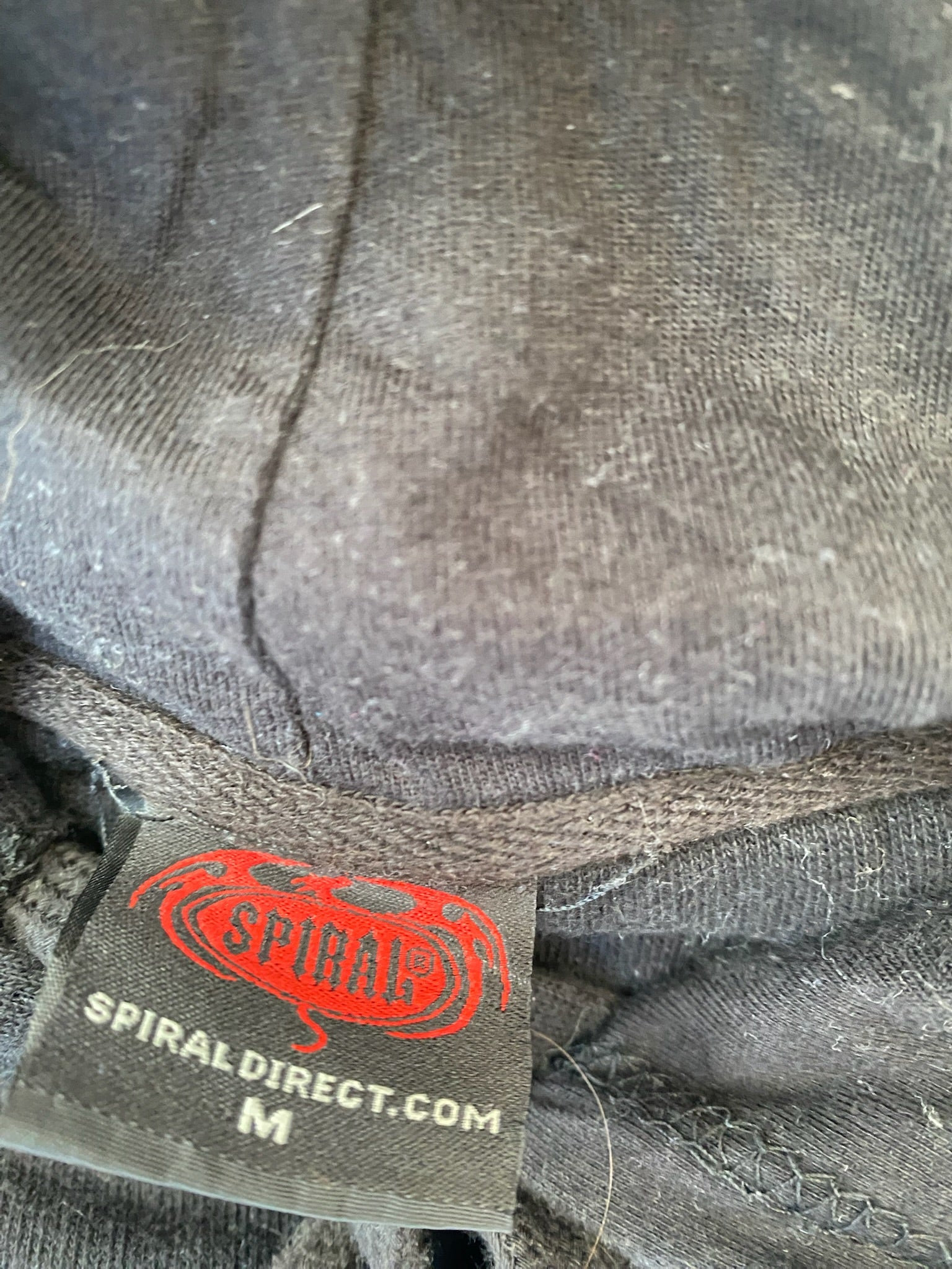 Spiral Gothic Cat Hoodie