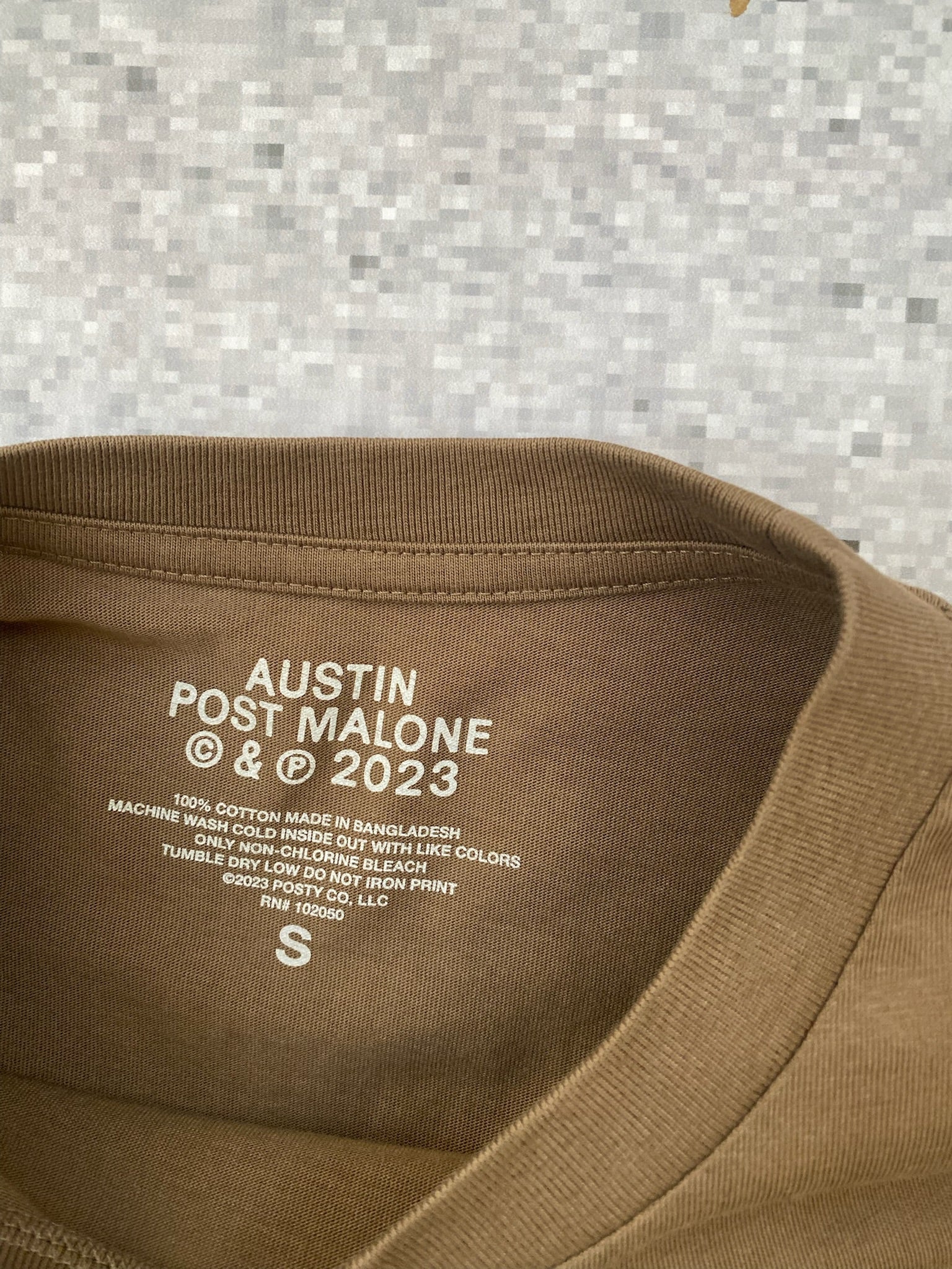 Military Green 2023 Post Malone Austin Long Sleeve