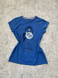 blue short sleeve Espirit y2k dnb Tee
