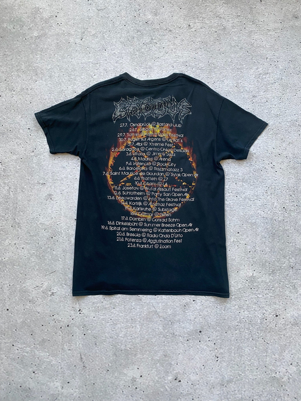 Vintage Exodus Gildan Tour Tee
