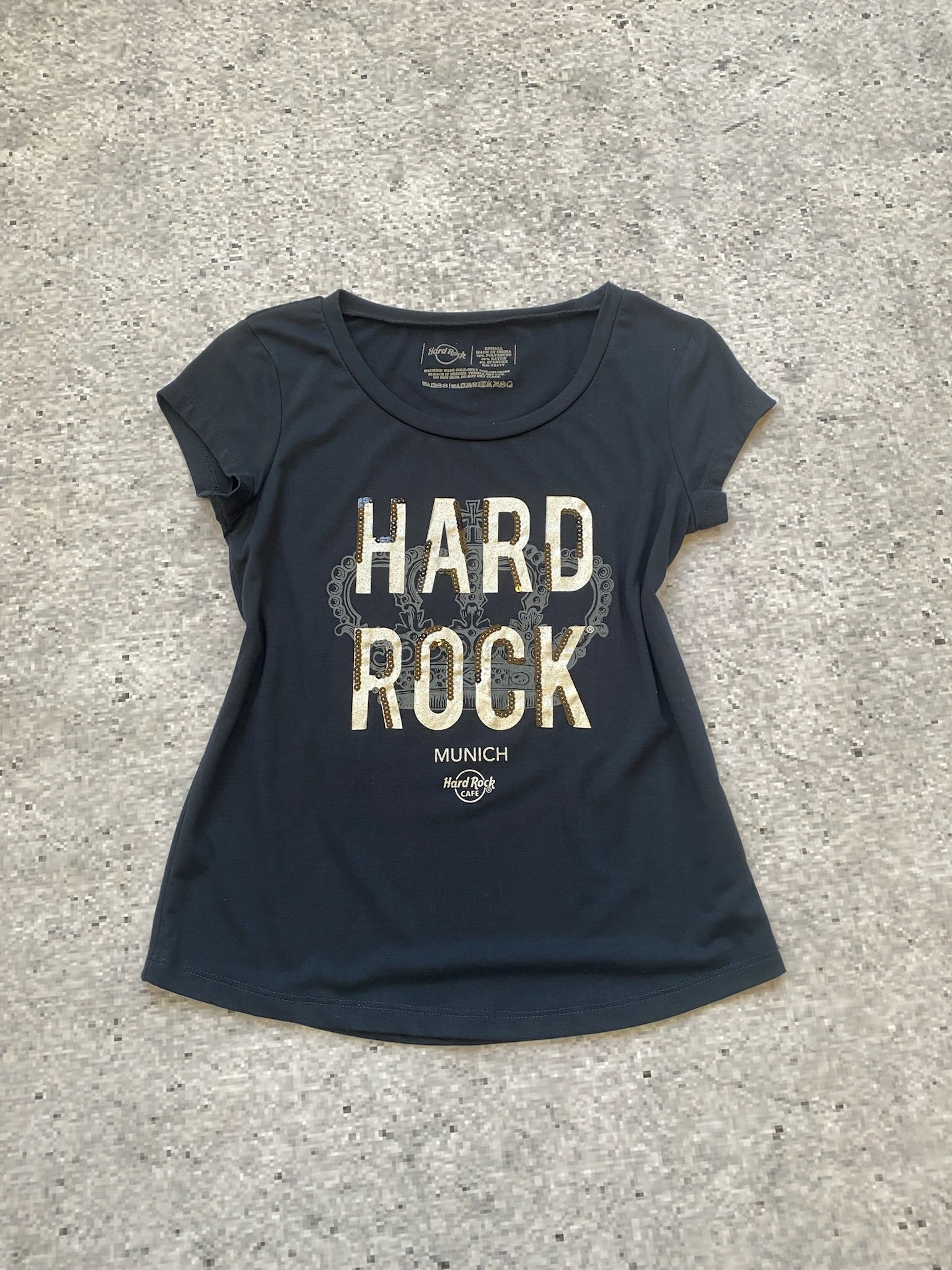 Hard Rock Sequined Top