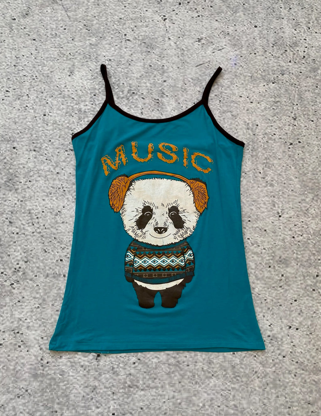 Panda Music Tank Top
