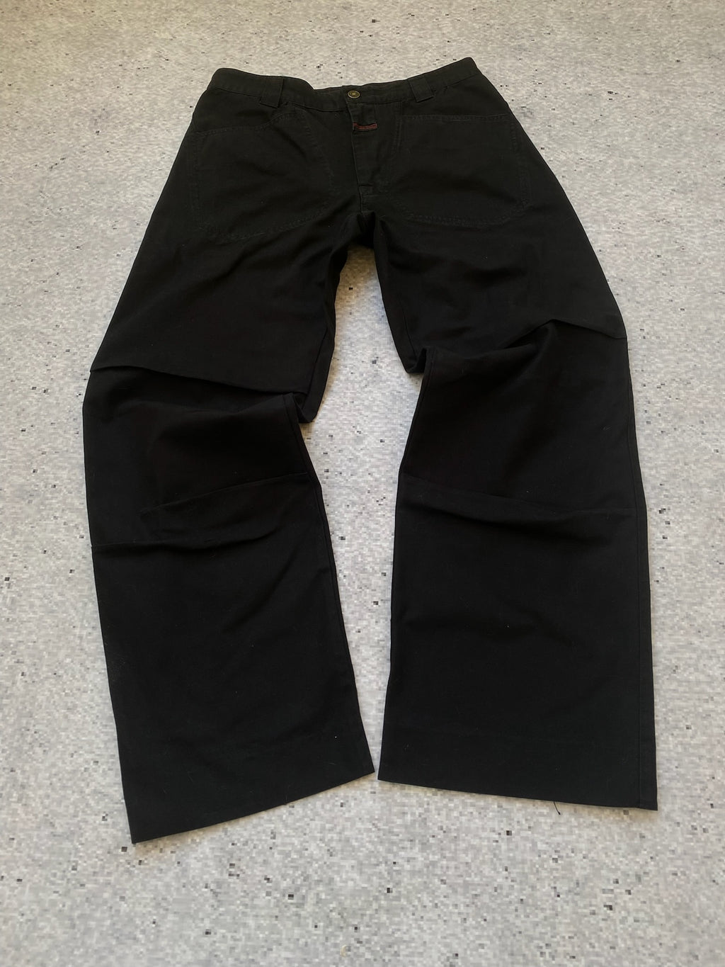 Girbaud Black Baggy Jeans for men