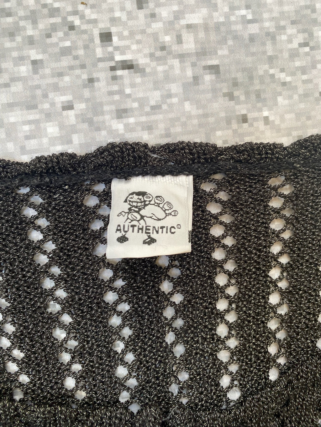 Gothic Knit Cotton Cardigan
