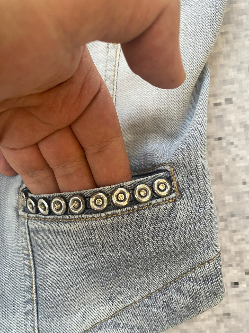Peace "Made in Italy" Denim Vest