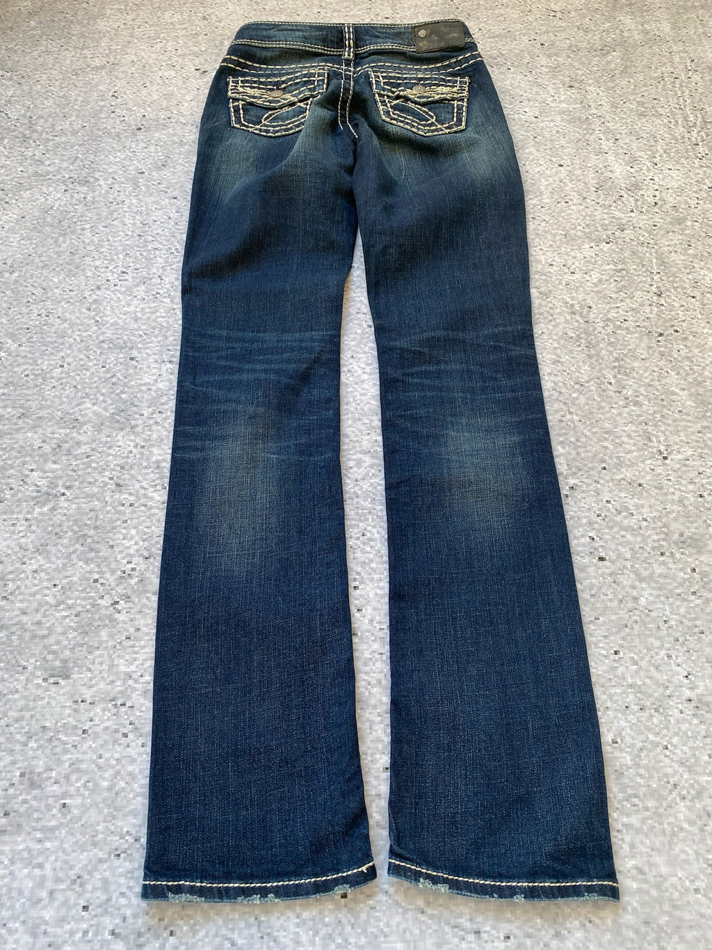 Silver Jeans Suki Straight Leg Low Rise Jeans