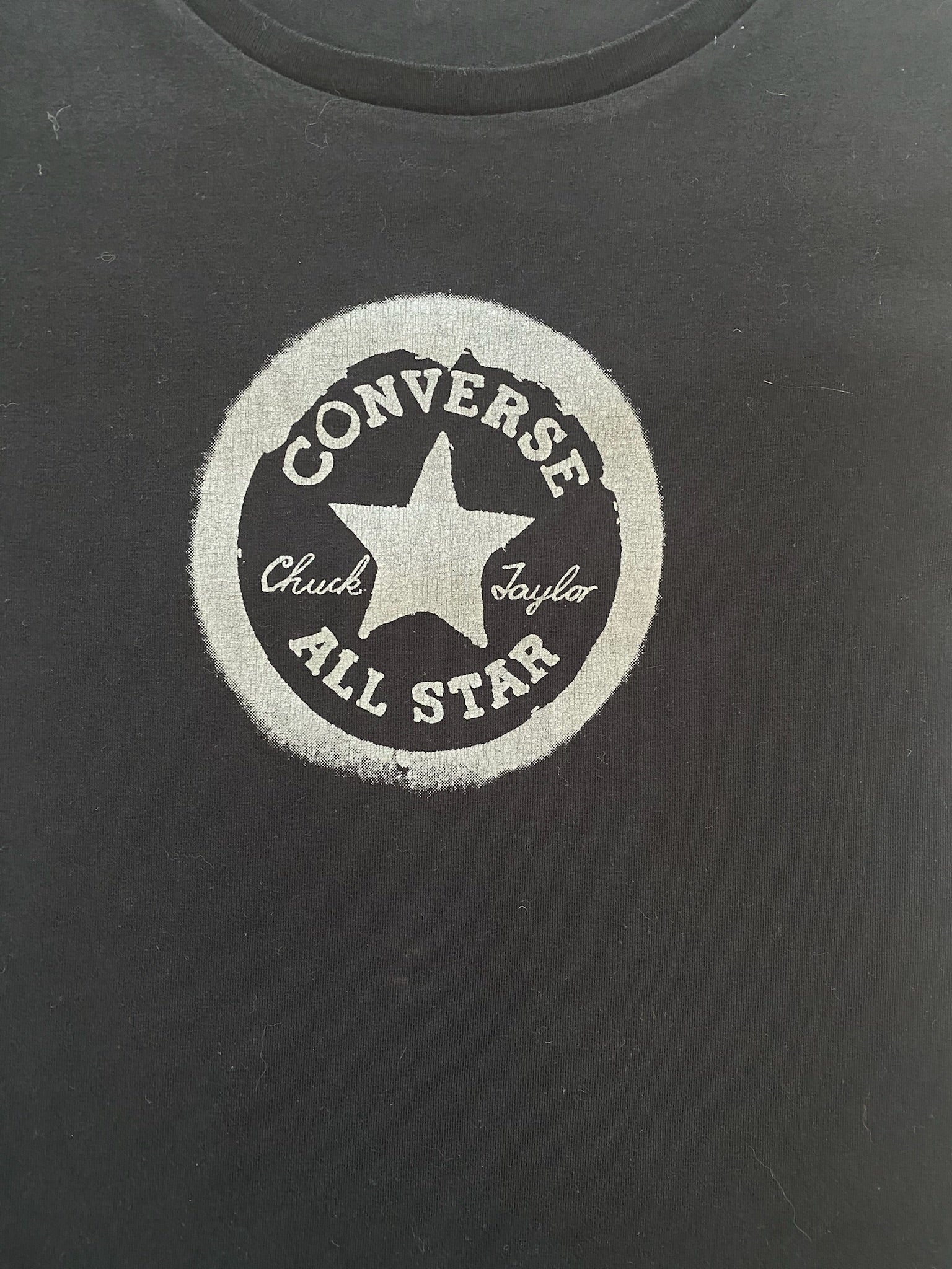 2000s Converse Black Long Top