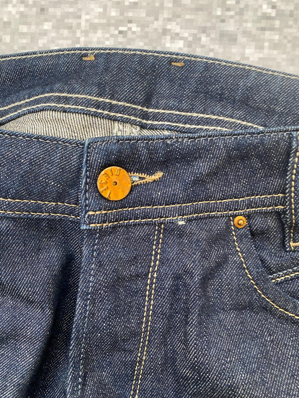 Rare 2000s Diesel Raw Denim Jeans