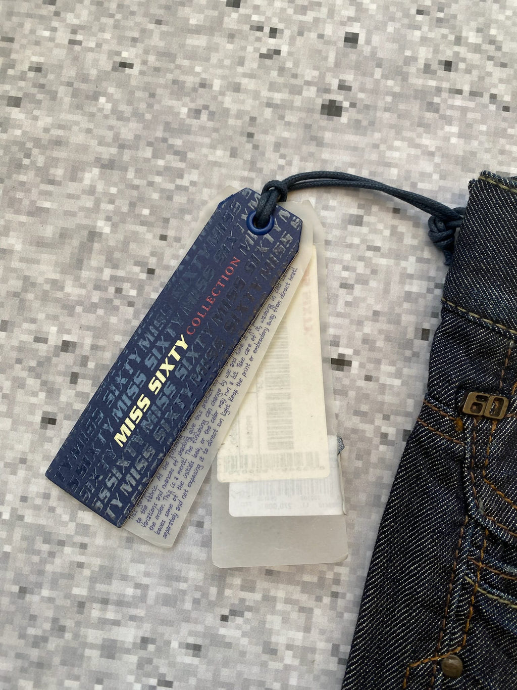 Miss Sixty Low Rise Loose Fit Straight "Wish" Jeans
