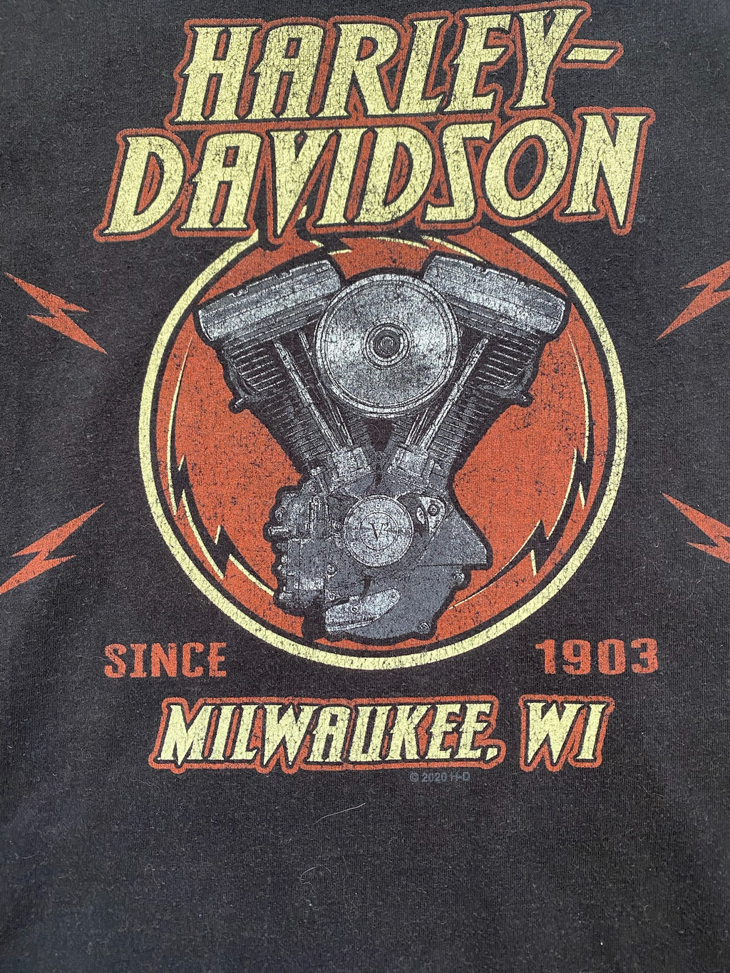 Harley Davison Milwakee 2020 T-Shirt