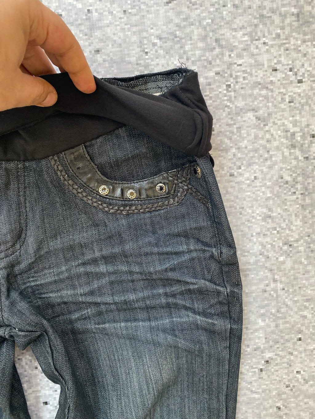 Victoria Beckham Low Rise Straight Jeans