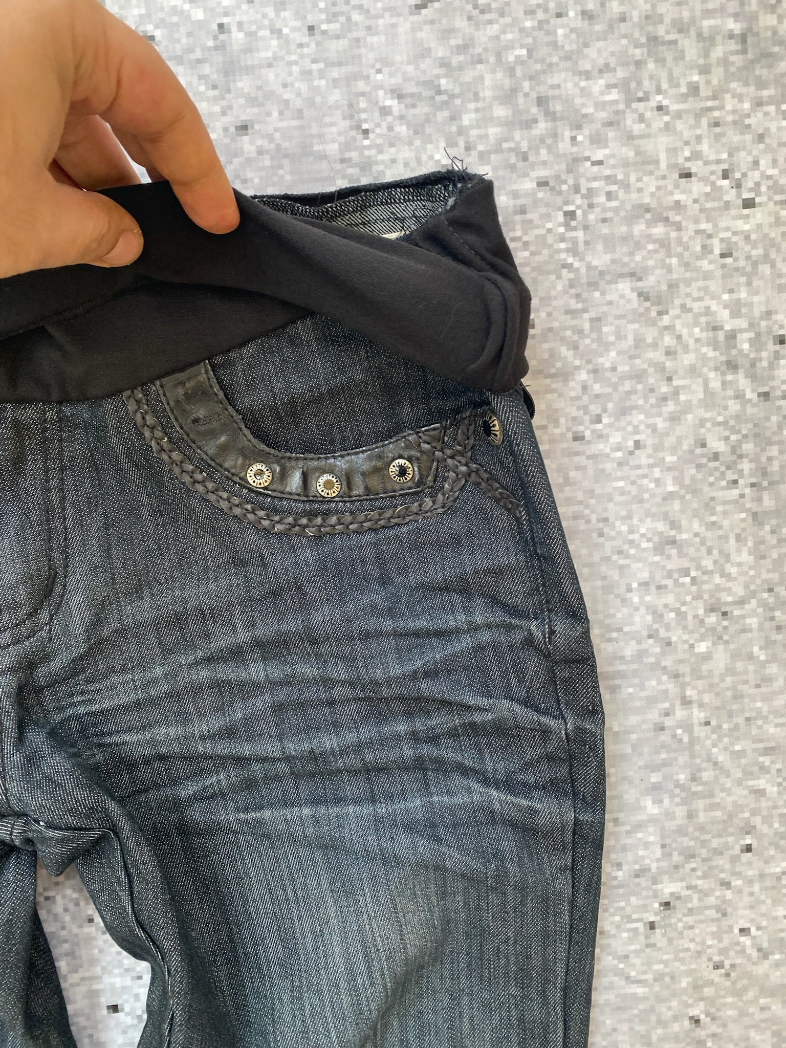 Victoria Beckham Low Rise Straight Jeans