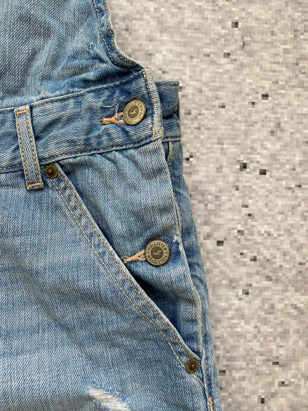 Hollister Denim Overalls