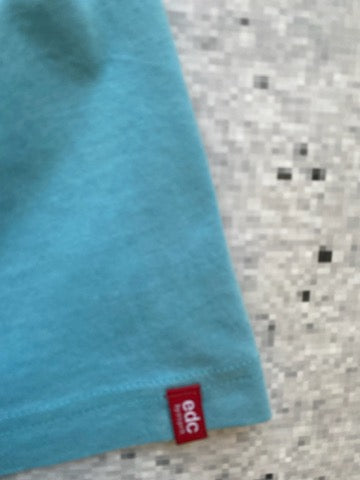 Baby Blue Rock Princess V-Neck Tank Top