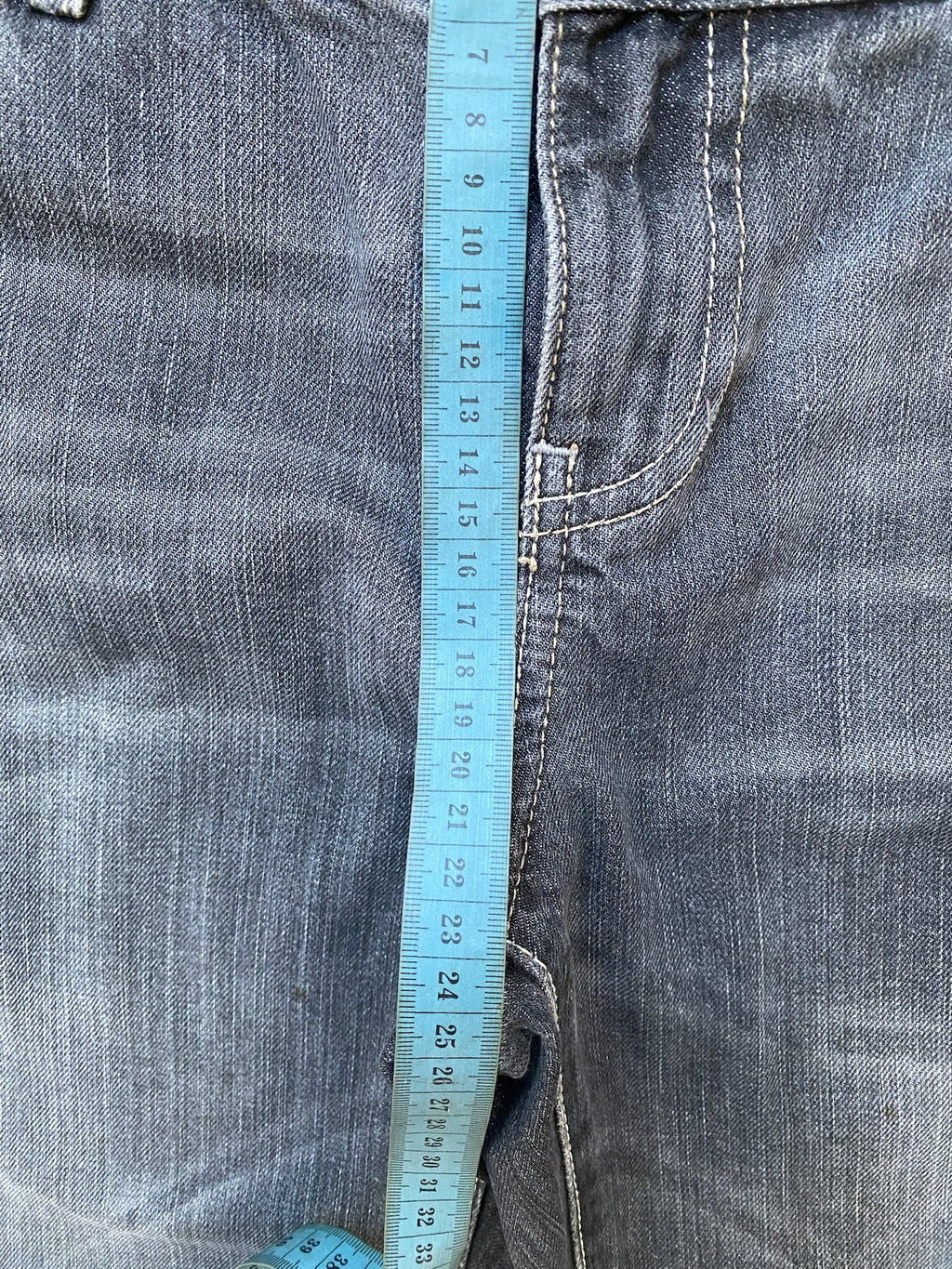 Flared and Low Waisted Jeans with flower pocket detail