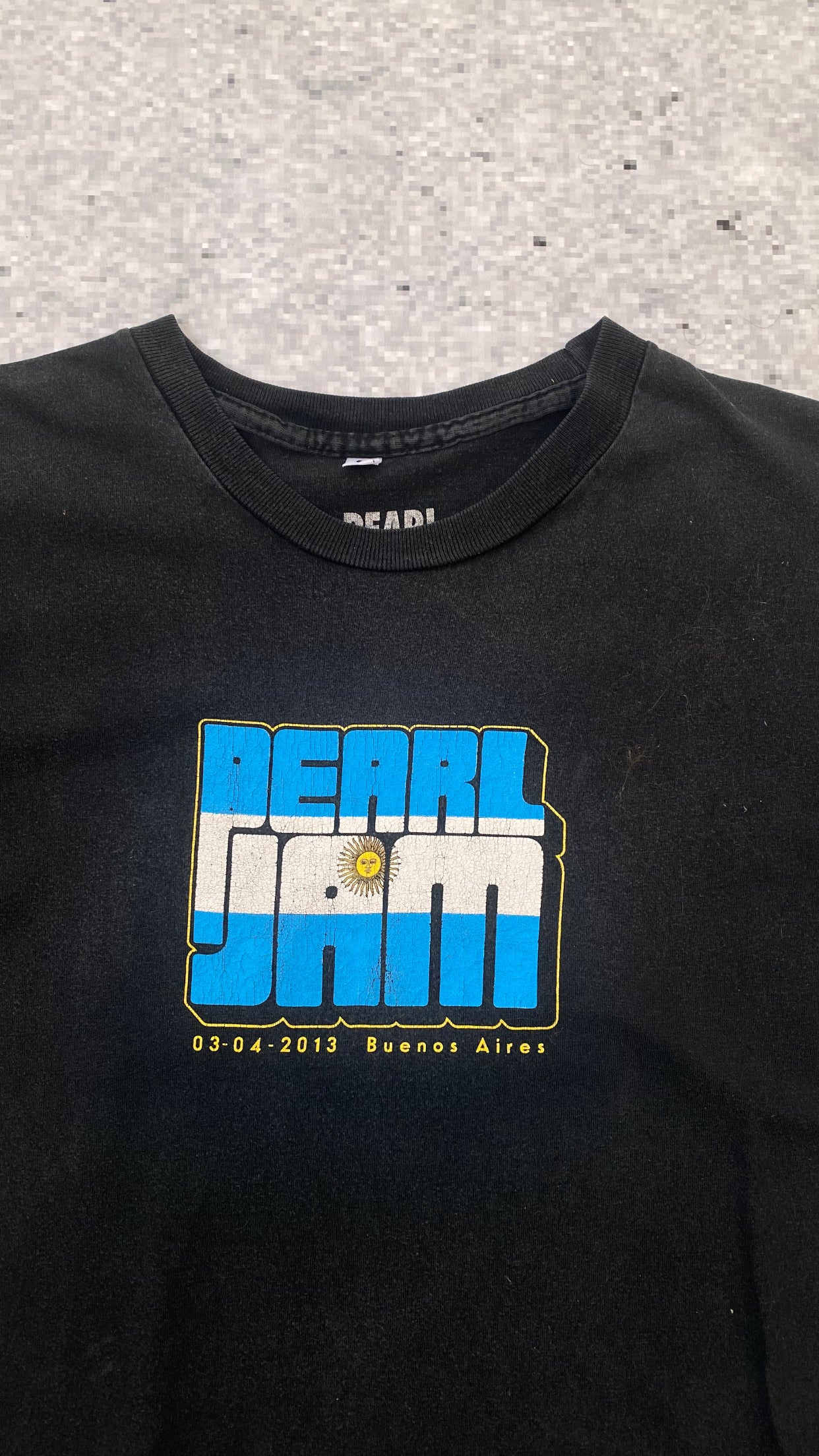 2013 Pearl Jam Buenos Aires Tee