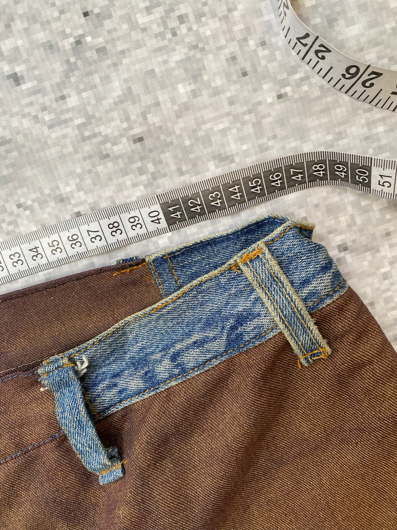 Custom Designed Cowboy Transformable Baggy Jeans