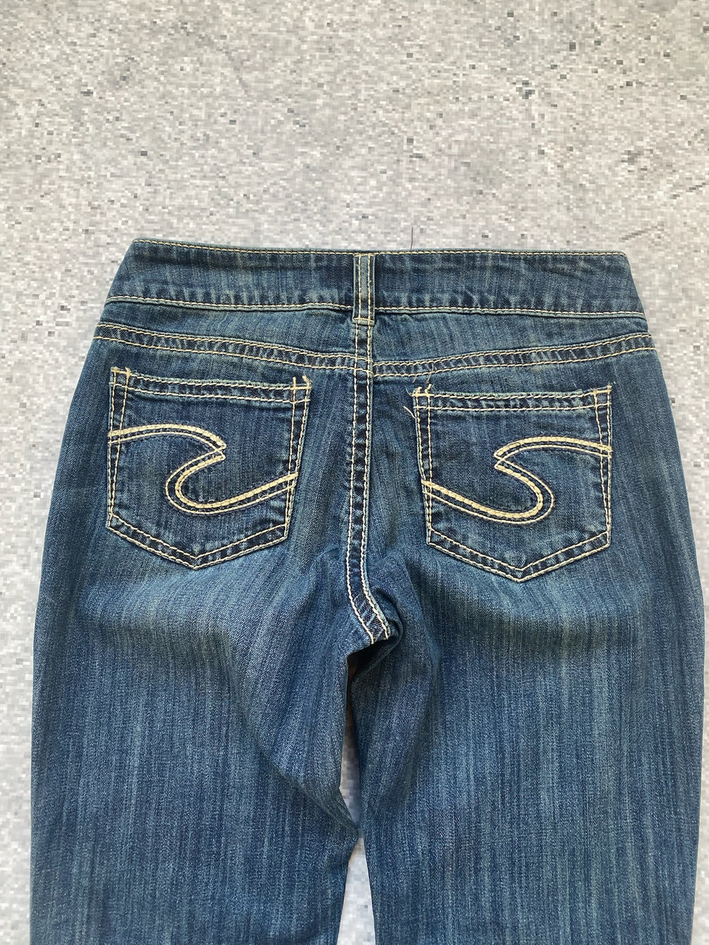 Low Rise 2000s Suki Slim Silver Woman Jeans