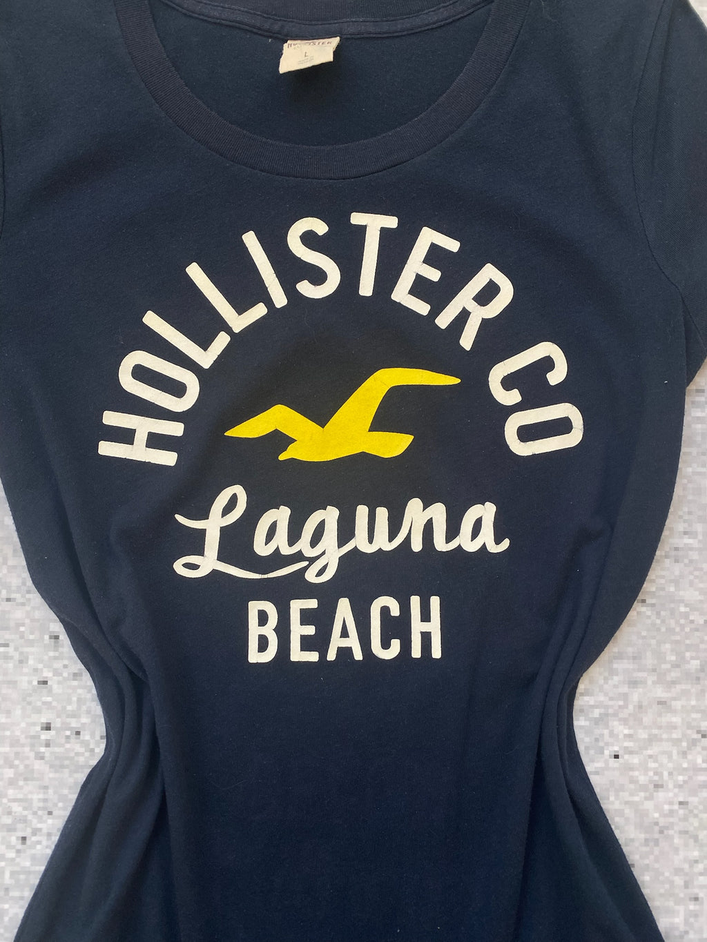 2000s Hollister Navy Tee
