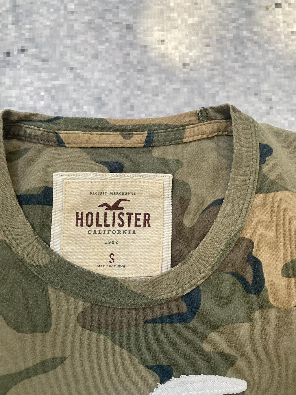 Men's Hollister Camo Tee