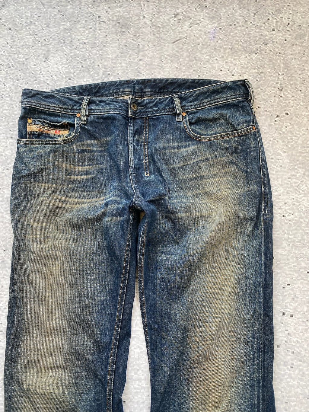 2000s Diesel Zathan Men Bootcut Jeans