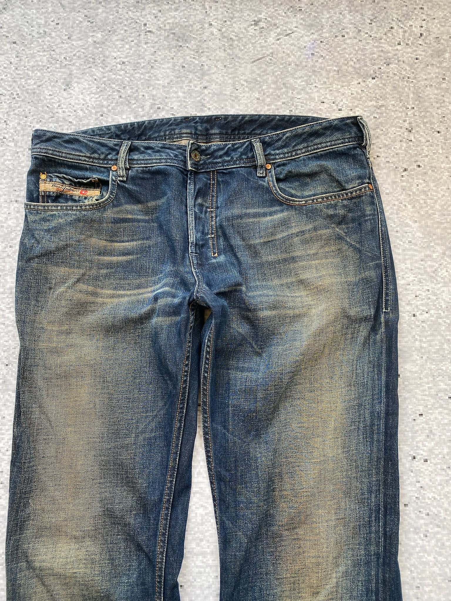 2000s Diesel Zathan Men Bootcut Jeans