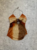 Night out y2k fairy tuscan style halter top