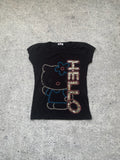 Hello Kitty 2000s Sequined scene top