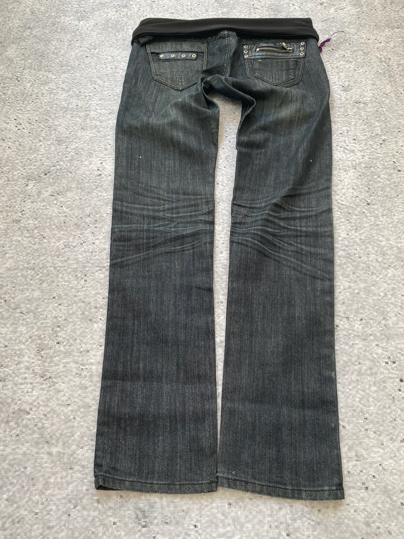 Victoria Beckham Low Rise Straight Jeans
