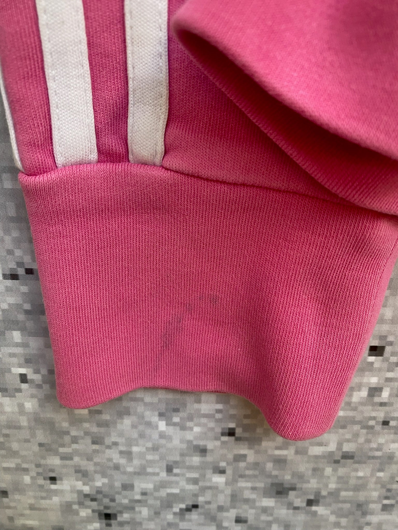 Adidas Pink Zip Up Hoodie