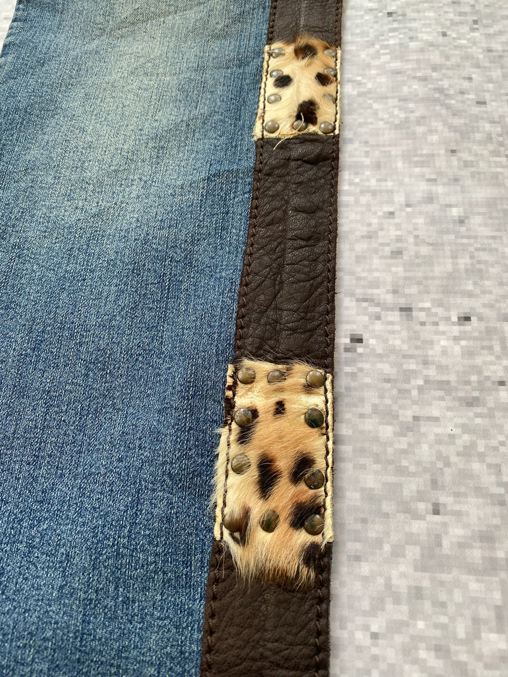 "Made in Portgual" Cowboy Low Waisted Flared Jeans