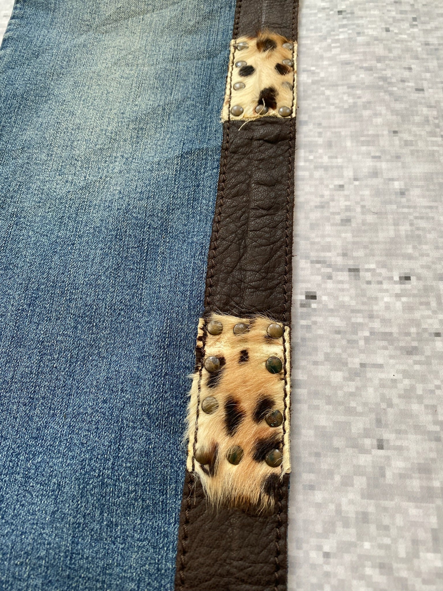 "Made in Portgual" Cowboy Low Waisted Flared Jeans
