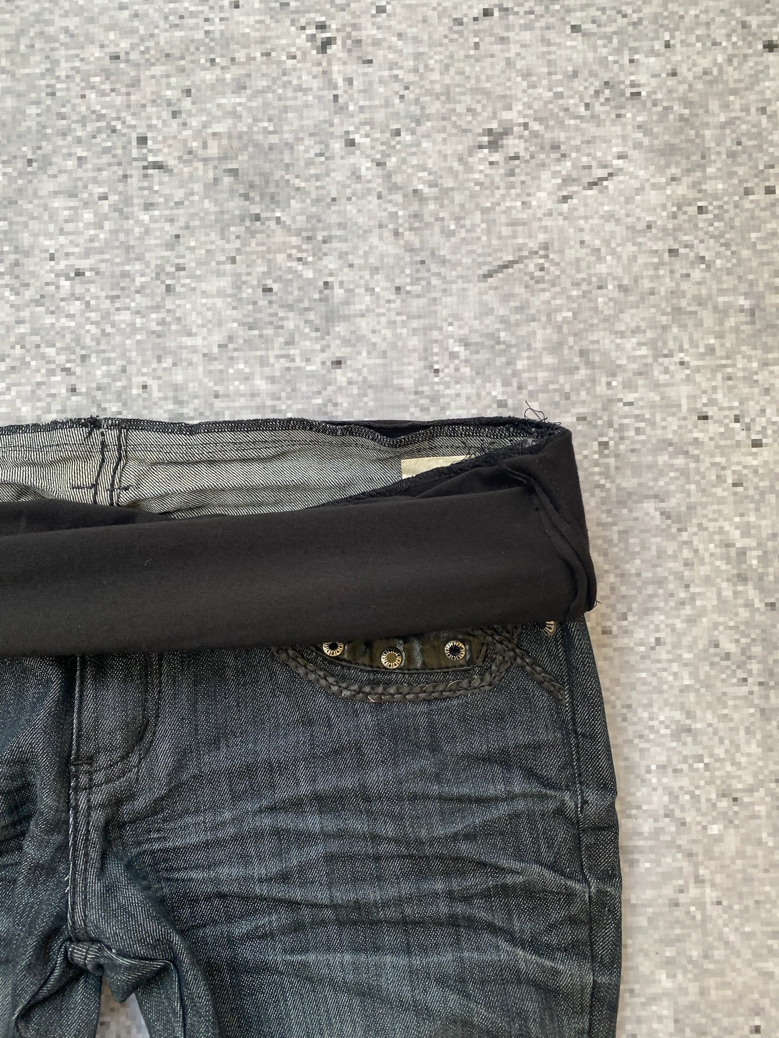 Victoria Beckham Low Rise Straight Jeans