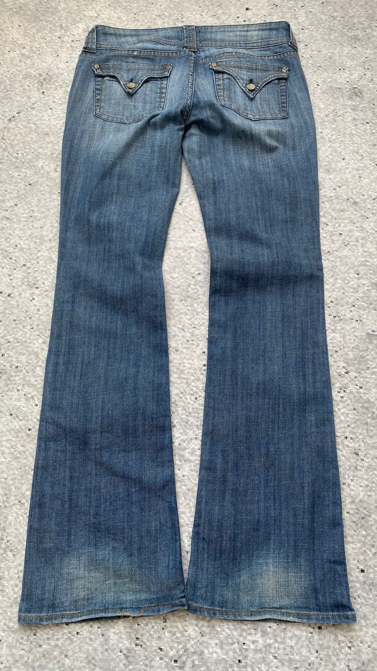 vintage arden b low waisted and bootcut jeans