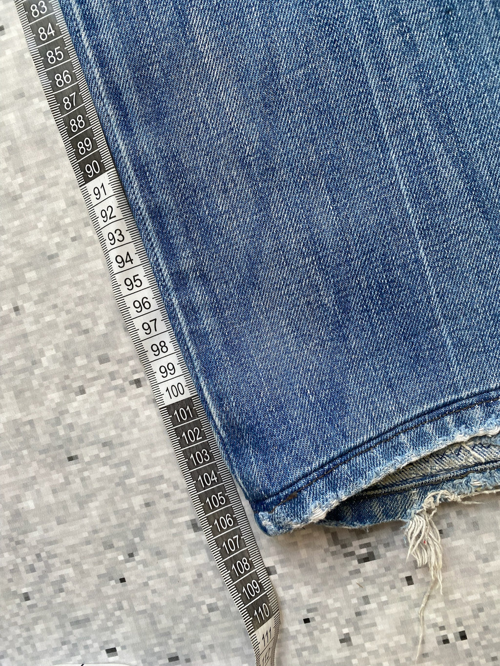 Diesel Straight Leg Distressed Jeans