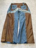 Custom Designed Cowboy Transformable Baggy Jeans