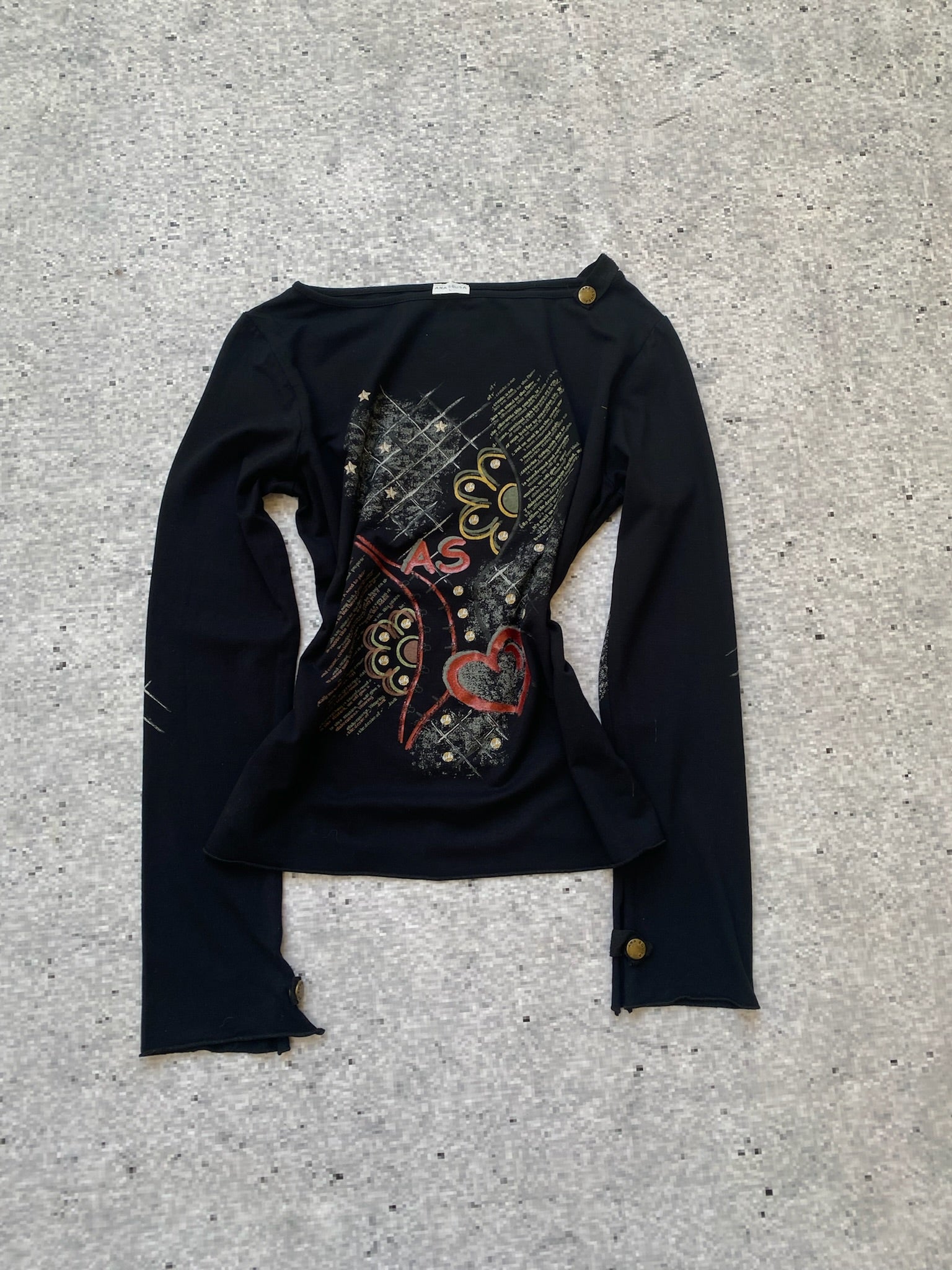 wide neck fairygrunge longsleeve