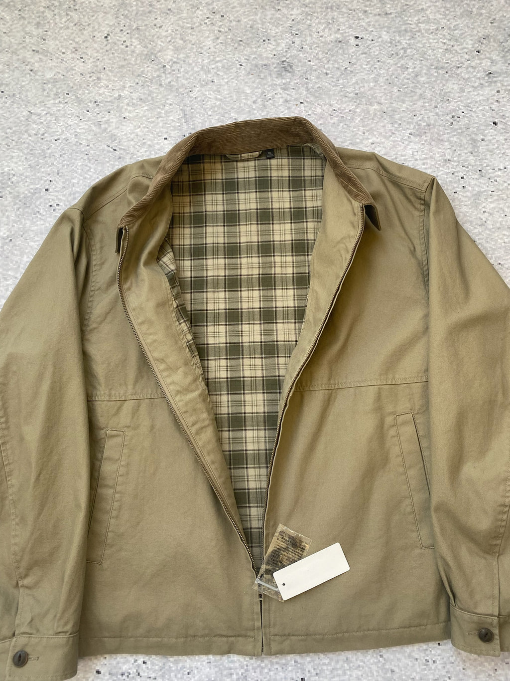 Uniqlo Zip Up Short Blouson Jacket