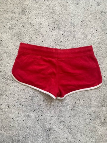 Red Cotton Hollister Microshorts