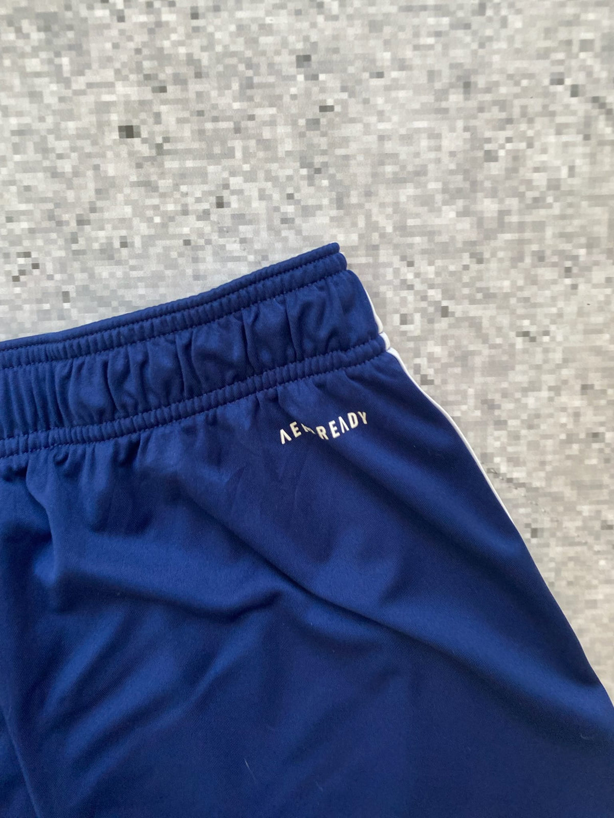 Adidas 2000s Navy and White Shorts