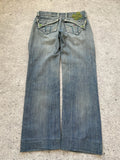 Miss Sixty low waist straight jeans green clover leaf