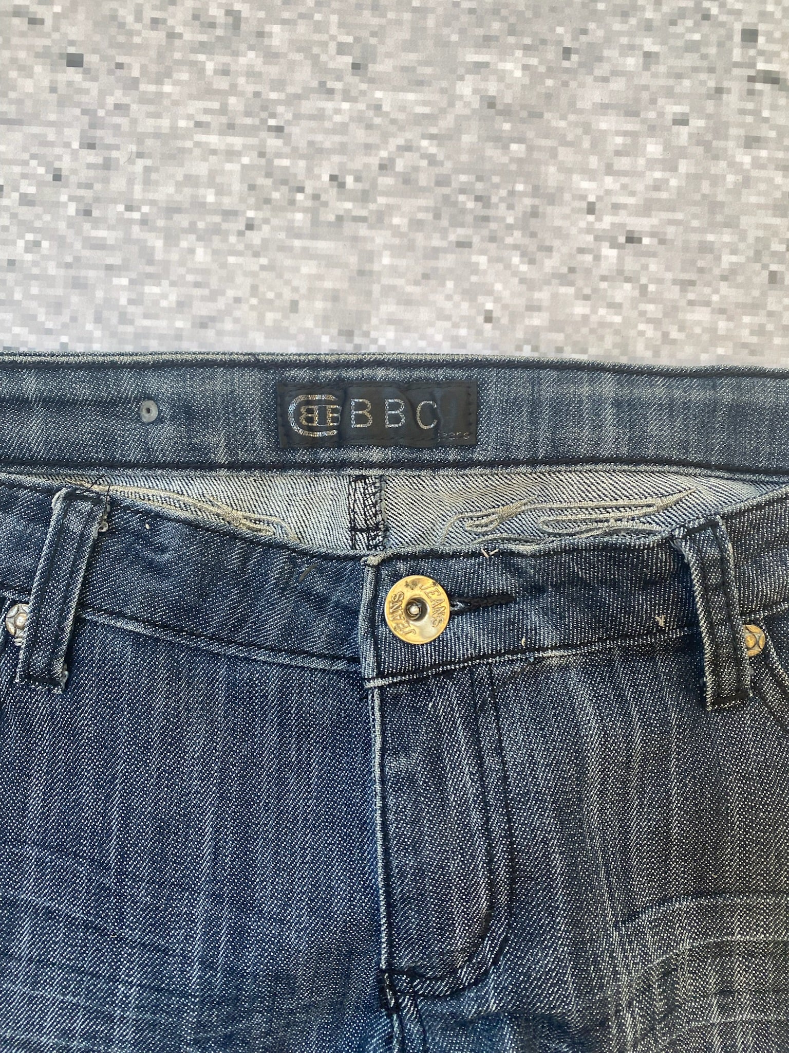 Black Embroidered Flared Low Bootcut Jeans