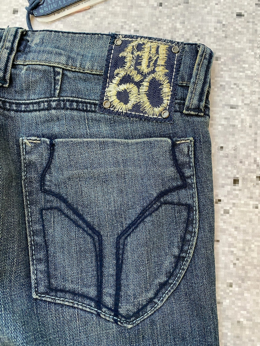 Miss Sixty Low Rise Slim Bootcut Jeans