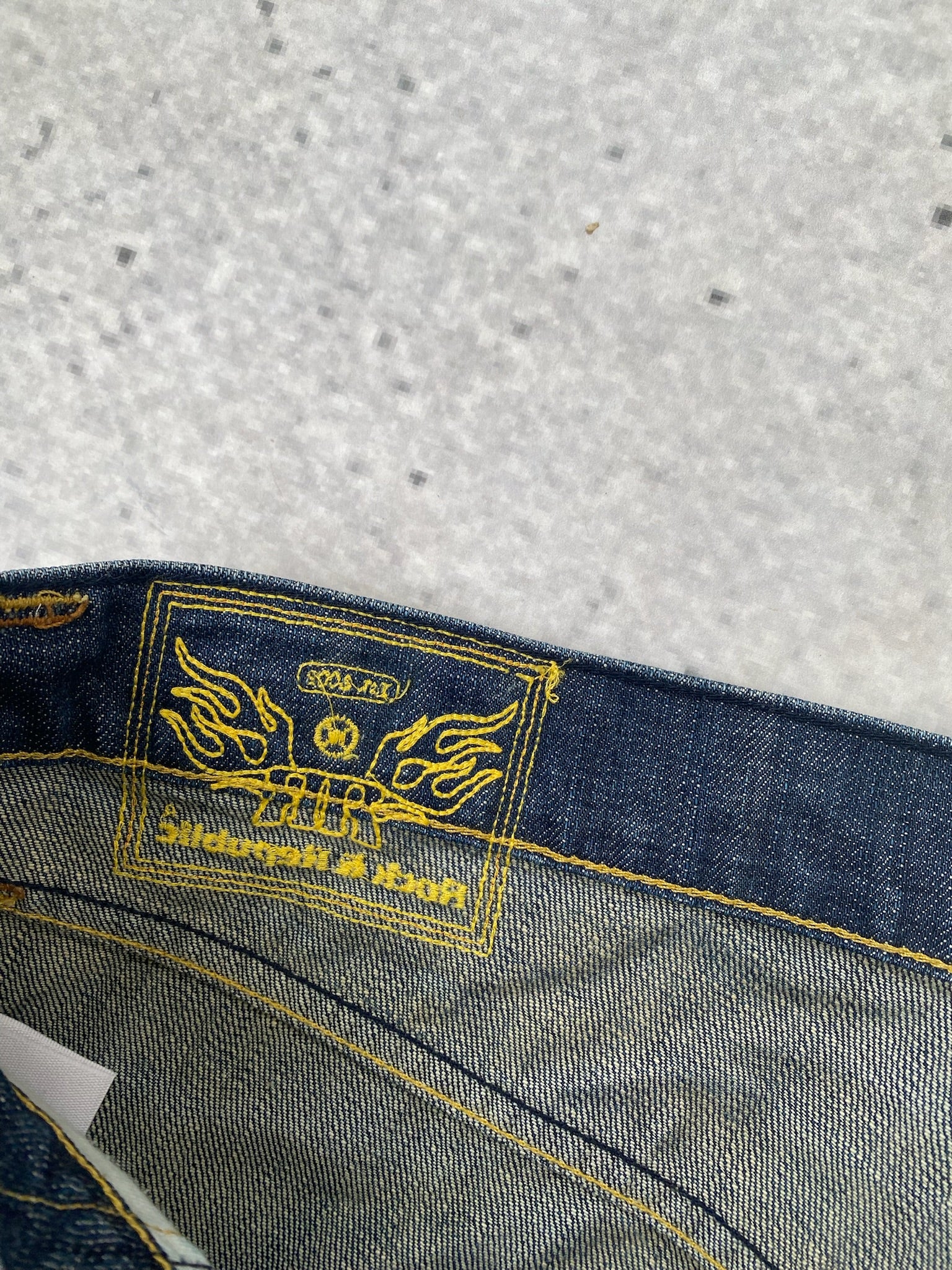 Distressed Rock and Republic Bootcut Men Jeans