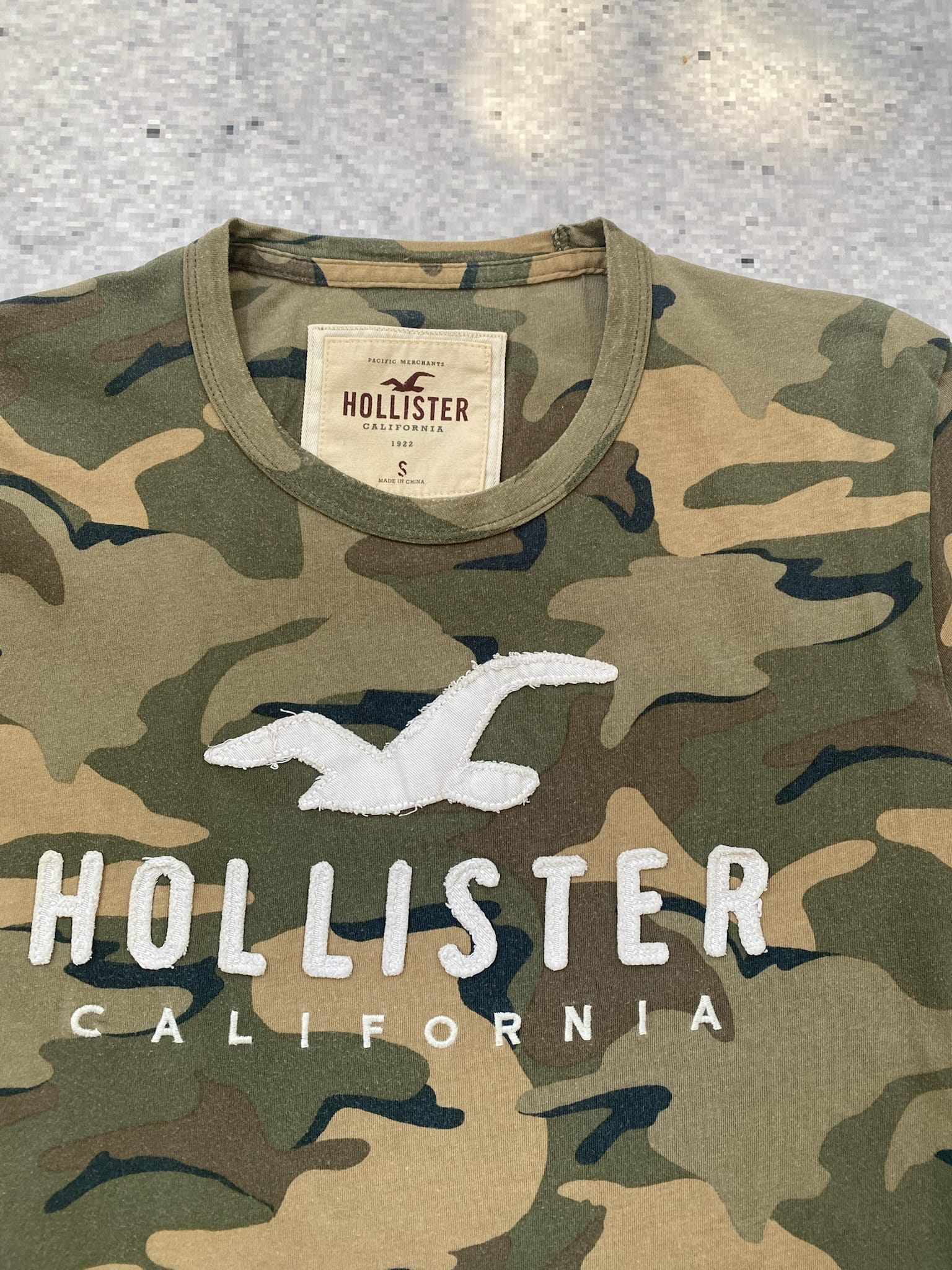 Men's Hollister Camo Tee