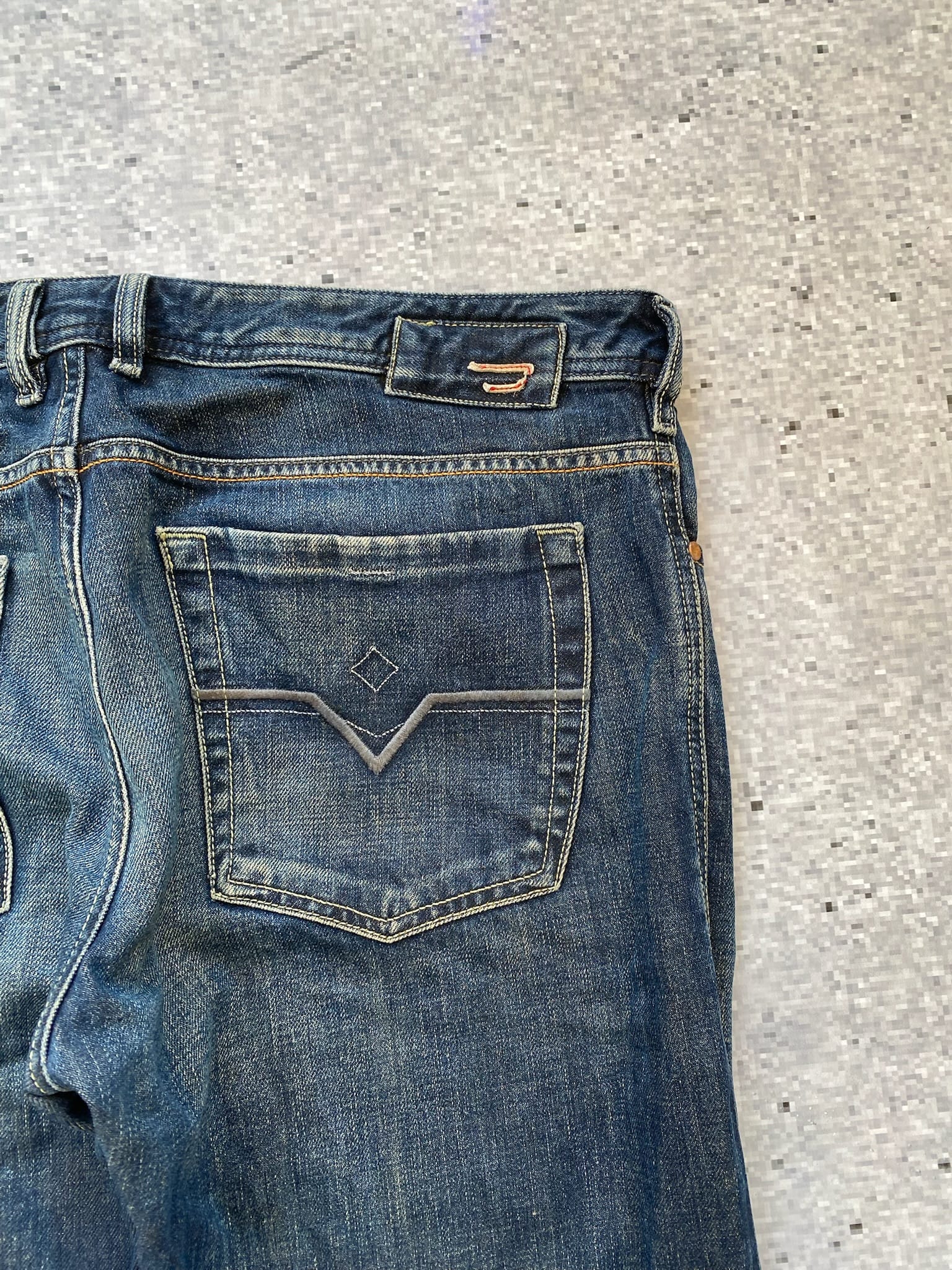 2000s Diesel Zathan Men Bootcut Jeans