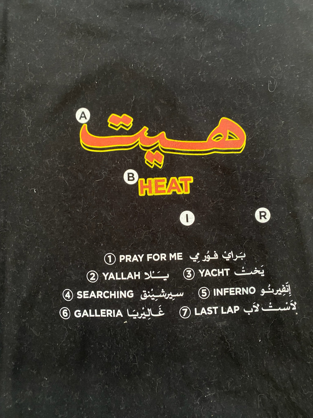 Heat Arabic Print T-Shirt